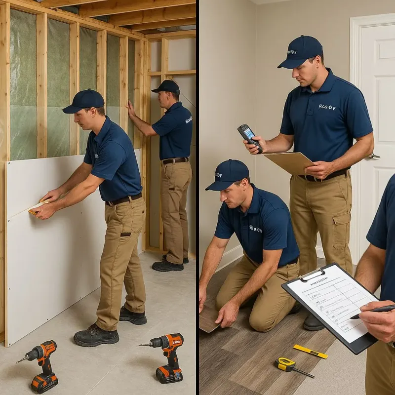 Repairs and Reconstruction process in Springerville, AZ